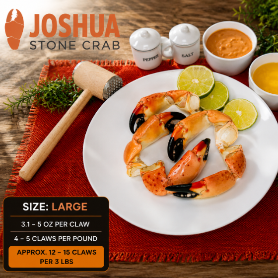 Large Stone Crab Claws
